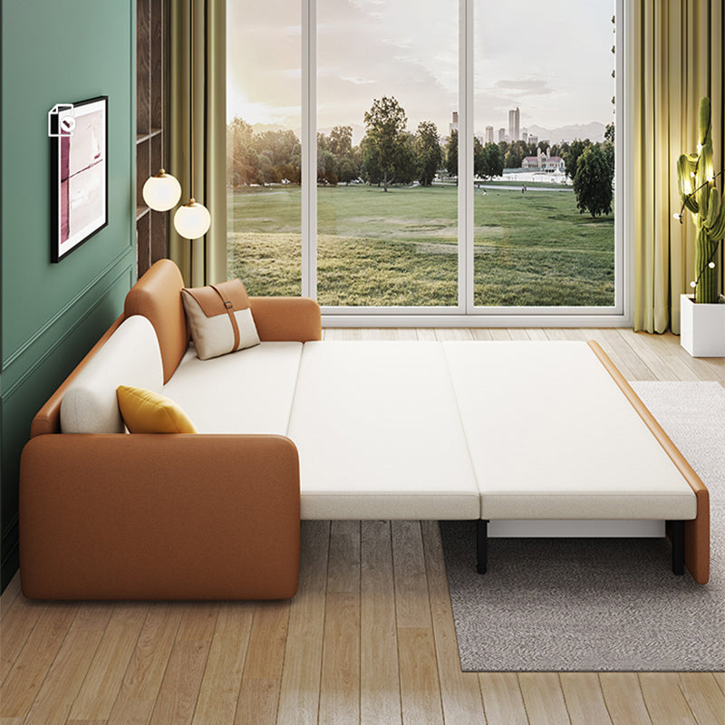 Bonded Leather Sofa Futon Contemporary Futon Sleeper Sofa Bed