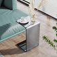 Abstract End Table Plastic Square Side Sofa Side Accent Table
