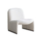 Mid-century Modern Side Chair Armless Fixed Back Accent Armchair for Bedroom Clearhalo 'Accent Chairs' 'accent_chairs' 'Chairs & Seating' 'furn' 'furn_accent_chairs' 'Furniture' 'Living Room Furniture' 6524085