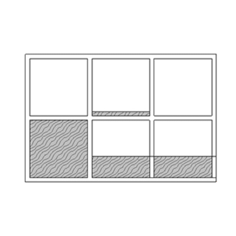 Wooden Wall Mounted Bookshelf Floating Industrial Bookcase with Shelves 35.5"L x 10"W x 24"H Clearhalo 'Bookcases' 'furn' 'furn_bookcases' 'Furniture' 'Office Furniture' 6524384