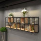 Wooden Wall Mounted Bookshelf Floating Industrial Bookcase with Shelves Clearhalo 'Bookcases' 'furn' 'furn_bookcases' 'Furniture' 'Office Furniture' 6524401