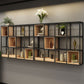 Wooden Wall Mounted Bookshelf Floating Industrial Bookcase with Shelves Clearhalo 'Bookcases' 'furn' 'furn_bookcases' 'Furniture' 'Office Furniture' 6524402