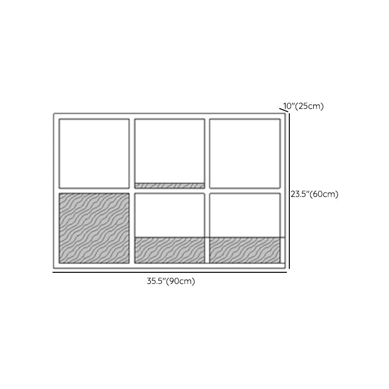 Wooden Wall Mounted Bookshelf Floating Industrial Bookcase with Shelves Clearhalo 'Bookcases' 'furn' 'furn_bookcases' 'Furniture' 'Office Furniture' 6524403