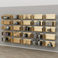 1 Shelf Closed Back Bookshelf Glam Metal Floating Horizontal Bookcase Clearhalo 'Bookcases' 'furn' 'furn_bookcases' 'Furniture' 'Office Furniture' 6524415