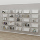 1 Shelf Closed Back Bookshelf Glam Metal Floating Horizontal Bookcase Clearhalo 'Bookcases' 'furn' 'furn_bookcases' 'Furniture' 'Office Furniture' 6524417