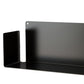 1 Shelf Closed Back Bookshelf Glam Metal Floating Horizontal Bookcase Clearhalo 'Bookcases' 'furn' 'furn_bookcases' 'Furniture' 'Office Furniture' 6524429