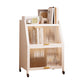 Metal Standard Bookshelf Closed Back Industrial Bookcase with Cabinets