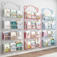 Metal Closed Back Bookshelf Scandinavian Wall Mounted Bookcase Clearhalo 'Bookcases' 'furn' 'furn_bookcases' 'Furniture' 'Office Furniture' 6524722