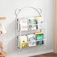 Metal Closed Back Bookshelf Scandinavian Wall Mounted Bookcase Clearhalo 'Bookcases' 'furn' 'furn_bookcases' 'Furniture' 'Office Furniture' 6524747