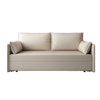 コンテンポラリーソファ布団ボンドレザー布団布団スリーパーソファが保管されています