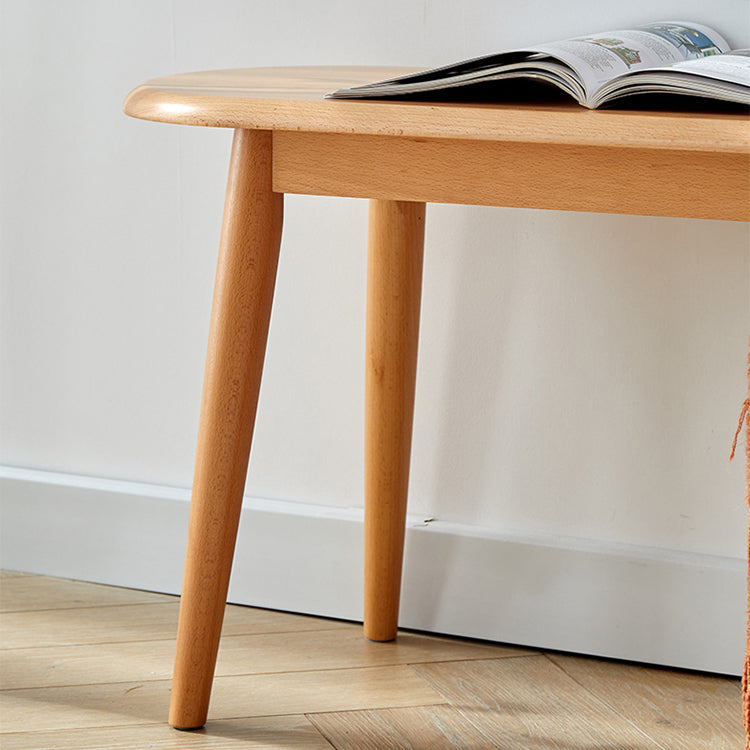 Contemporary Solid Wood Bedroom Bench 15.7" Height Seating Bench with Legs Clearhalo 'Benches' 'Chairs & Seating' 'furn' 'furn_benches' 'Furniture' 'Living Room Furniture' 6524962