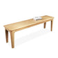 14-Inch Width Bedroom Bench Modern Style Solid Wood Seating Bench Clearhalo 'Benches' 'Chairs & Seating' 'furn' 'furn_benches' 'Furniture' 'Living Room Furniture' 6524995