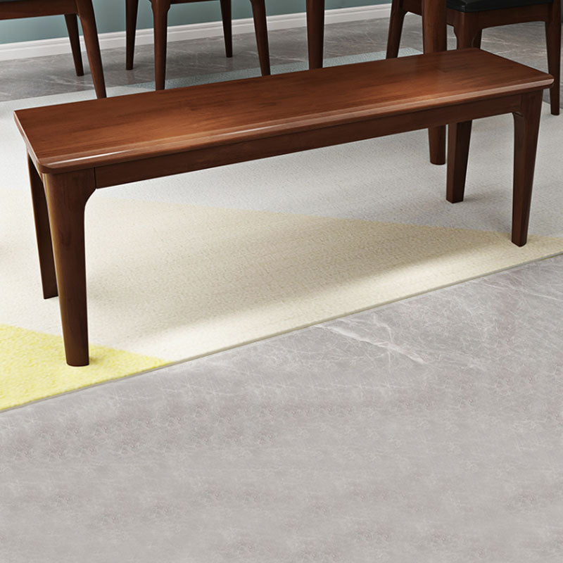 14-Inch Width Bedroom Bench Modern Style Solid Wood Seating Bench Clearhalo 'Benches' 'Chairs & Seating' 'furn' 'furn_benches' 'Furniture' 'Living Room Furniture' 6525005