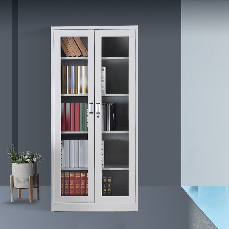 Modern File Cabinet Solid Color Metal Filing Cabinet for Home Office Drawer Not Included 2 Clearhalo 'Filing Cabinets' 'filling_cabinets' 'furn' 'furn_filling_cabinets' 'Furniture' 'Office Furniture' 6525439