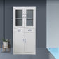 Modern File Cabinet Solid Color Metal Filing Cabinet for Home Office 2 4 Clearhalo 'Filing Cabinets' 'filling_cabinets' 'furn' 'furn_filling_cabinets' 'Furniture' 'Office Furniture' 6525441