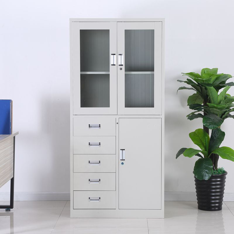 Modern File Cabinet Solid Color Metal Filing Cabinet for Home Office 5 3 Clearhalo 'Filing Cabinets' 'filling_cabinets' 'furn' 'furn_filling_cabinets' 'Furniture' 'Office Furniture' 6525442