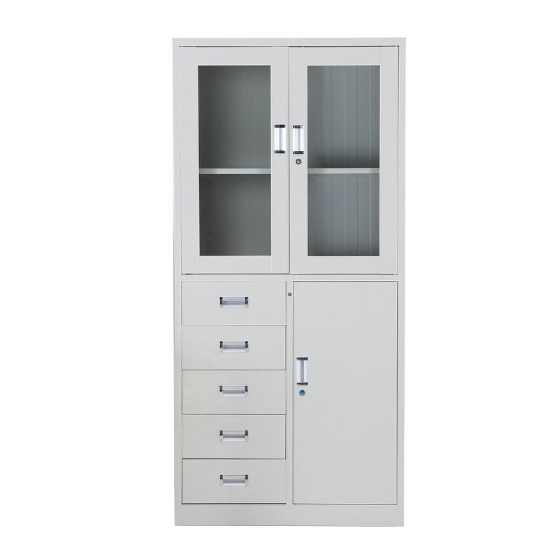 Modern File Cabinet Solid Color Metal Filing Cabinet for Home Office Clearhalo 'Filing Cabinets' 'filling_cabinets' 'furn' 'furn_filling_cabinets' 'Furniture' 'Office Furniture' 6525448