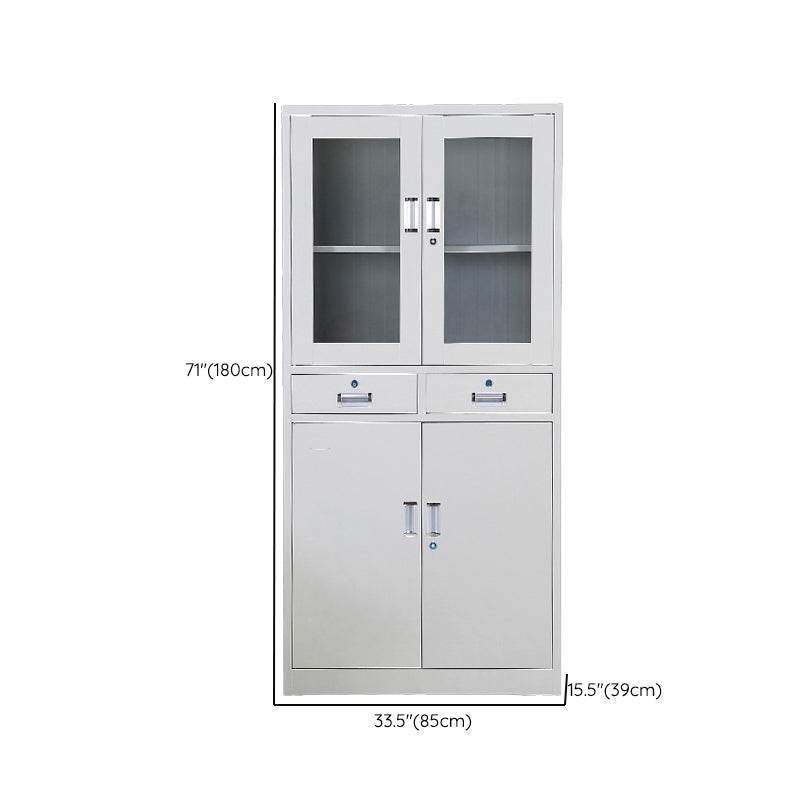 Modern File Cabinet Solid Color Metal Filing Cabinet for Home Office Clearhalo 'Filing Cabinets' 'filling_cabinets' 'furn' 'furn_filling_cabinets' 'Furniture' 'Office Furniture' 6525451