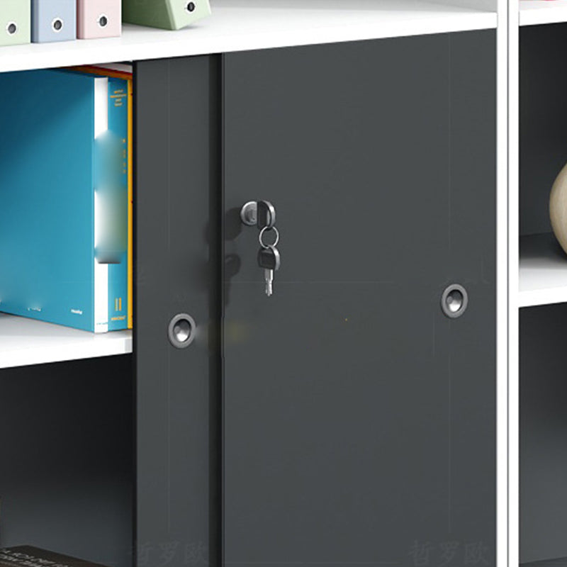 Industrial Style Vertical File Cabinet Wood Filing Cabinet with Locking Storage Clearhalo 'Filing Cabinets' 'filling_cabinets' 'furn' 'furn_filling_cabinets' 'Furniture' 'Office Furniture' 6525465