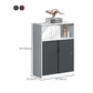 Industrial Style Vertical File Cabinet Wood Filing Cabinet with Locking Storage Clearhalo 'Filing Cabinets' 'filling_cabinets' 'furn' 'furn_filling_cabinets' 'Furniture' 'Office Furniture' 6525470