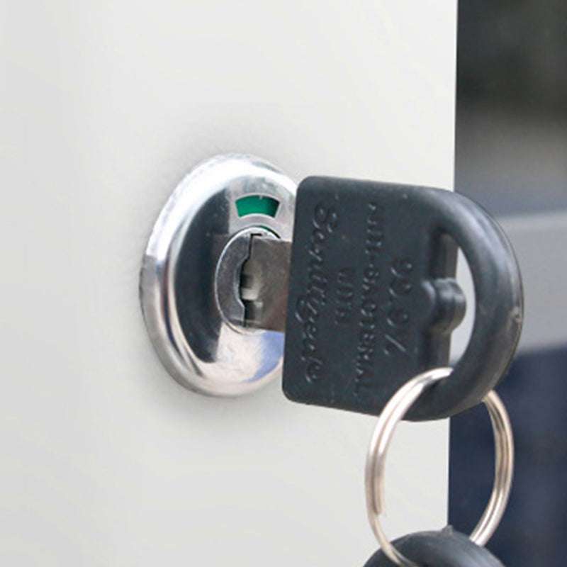 Moderner Glastatkabinett Feste Farbanlagenschrank für Home Office