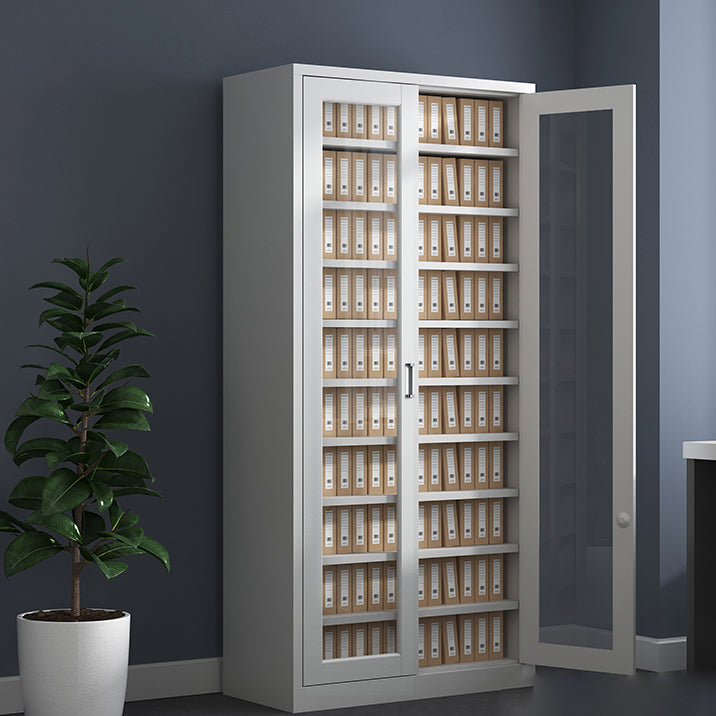 Archivo de estanterías de almacenamiento de archivos de archivos de metal de ocio para la oficina en casa