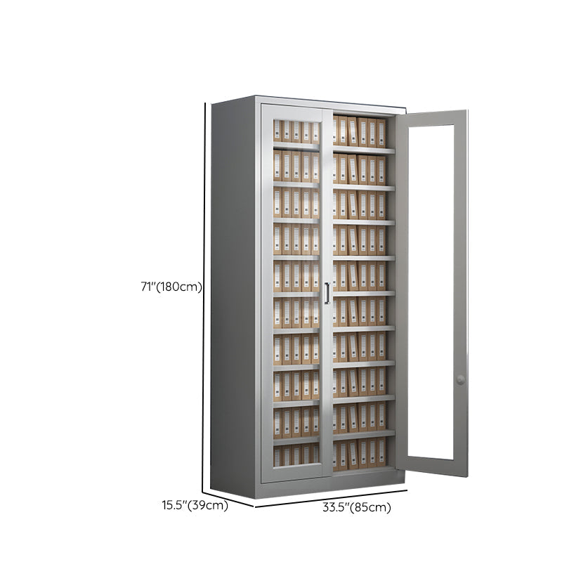 Archivo de estanterías de almacenamiento de archivos de archivos de metal de ocio para la oficina en casa