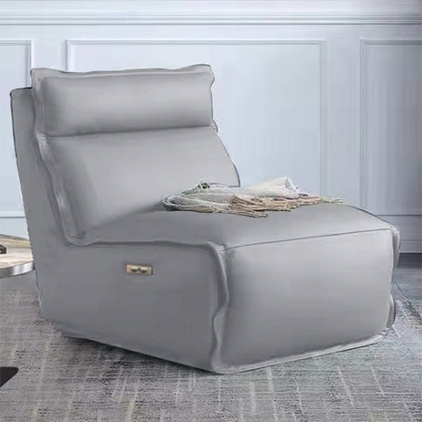 Reclinatura elettrica in pelle Modern Minimalist Household Recliner