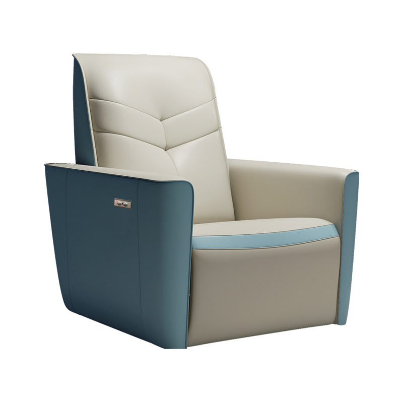 Leather Standard Recliner Modern Simple Home Single Recliner