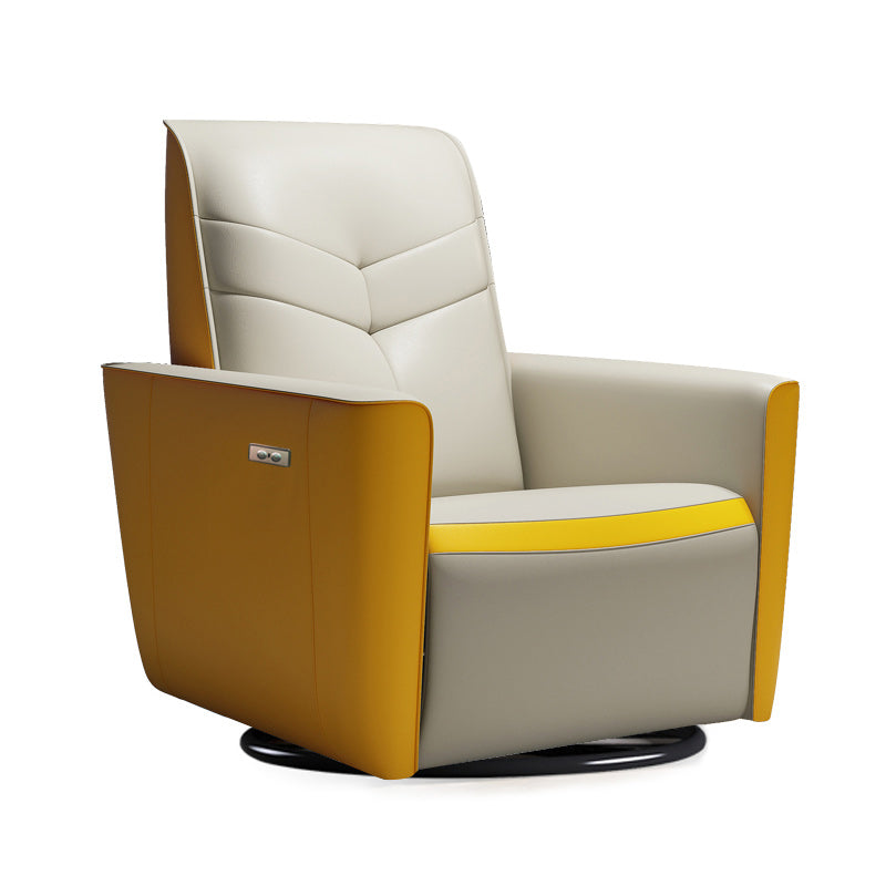 Leather Standard Recliner Modern Simple Home Single Recliner