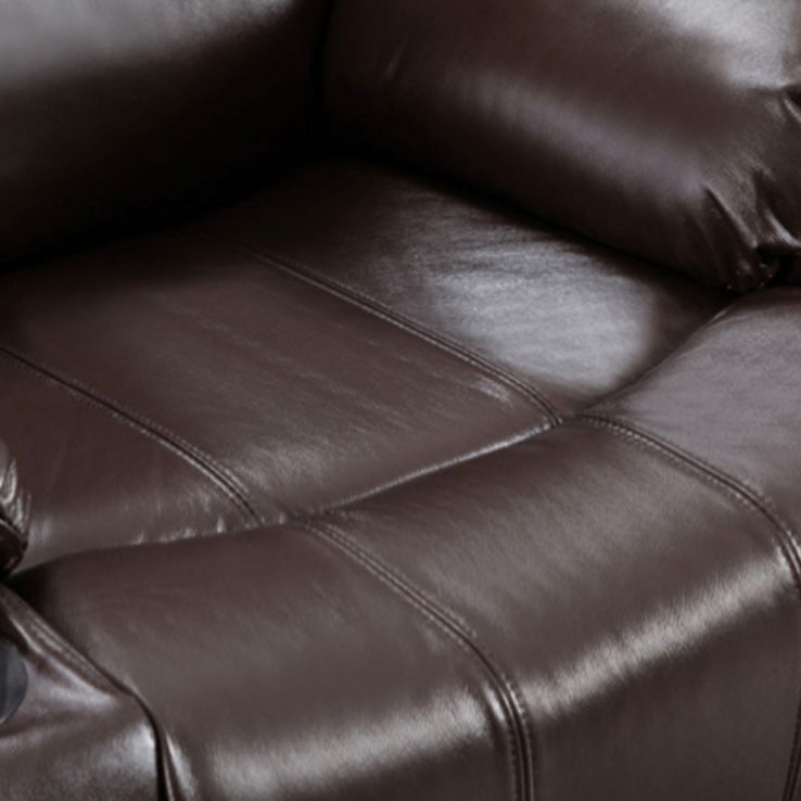 Solid Color Recliner Modern Home Theater Single Home Theater Recliner Clearhalo 'Chairs & Seating' 'furn' 'furn_recliners' 'Furniture' 'Living Room Furniture' 'Recliners' 6529200