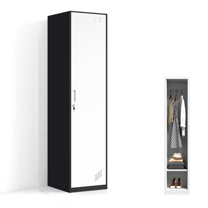 14.96 x 16.54 x 70.87 inches Hinged Wardrobe Armoire Contemporary Wardrobe Cabinet