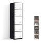 14.96 x 16.54 x 70.87 inches Hinged Wardrobe Armoire Contemporary Wardrobe Cabinet