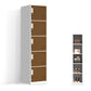 14.96 x 16.54 x 70.87 inches Hinged Wardrobe Armoire Contemporary Wardrobe Cabinet