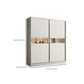 White Colour Wooden Wardrobe Modern Cloth Rod Included Wardrobe Closet