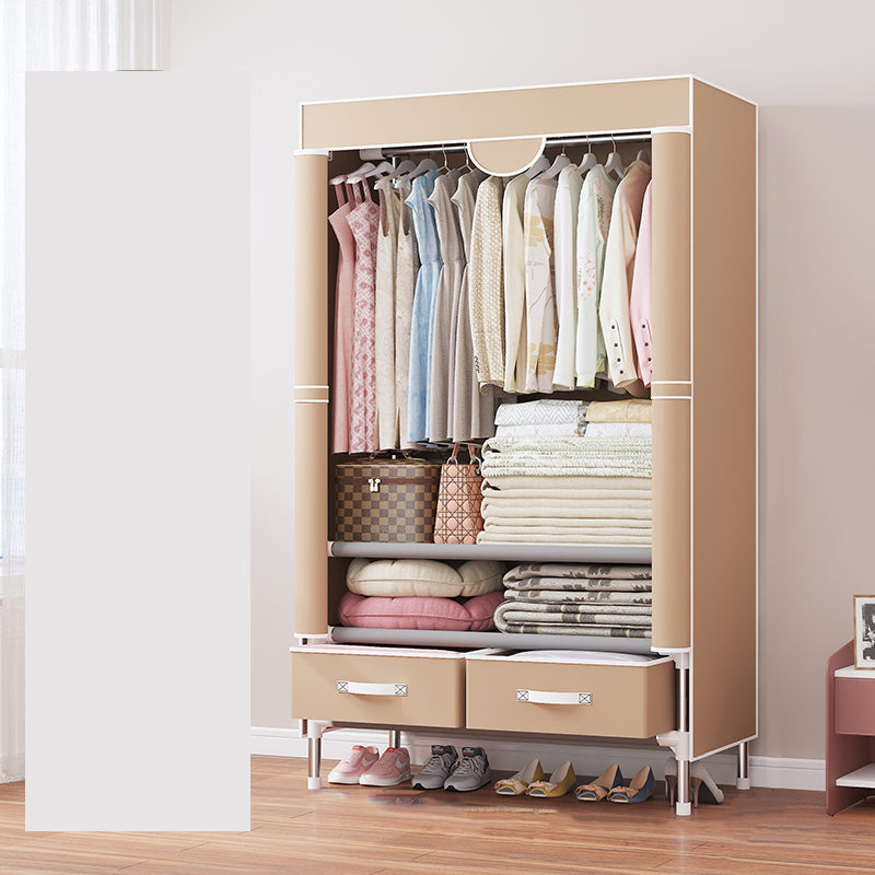 Armadio in metallo contemporaneo per mobile per finitura opaca con le gambe