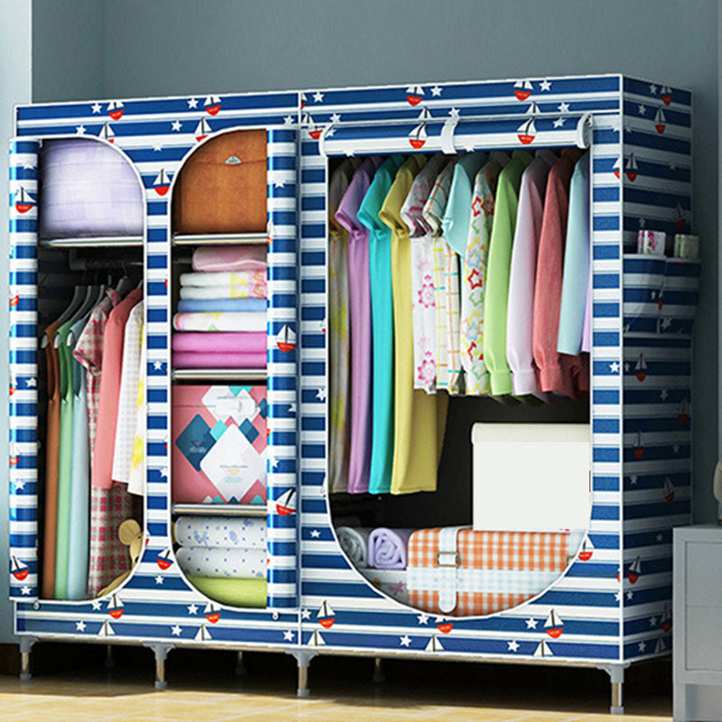 Armadio in metallo in stile contemporaneo armadio a 3 porte per casa