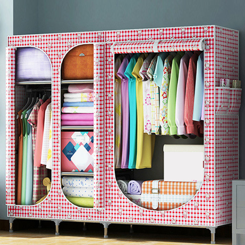 Armadio in metallo in stile contemporaneo armadio a 3 porte per casa