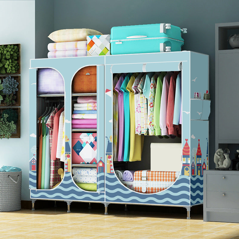 Armadio in metallo in stile contemporaneo armadio a 3 porte per casa