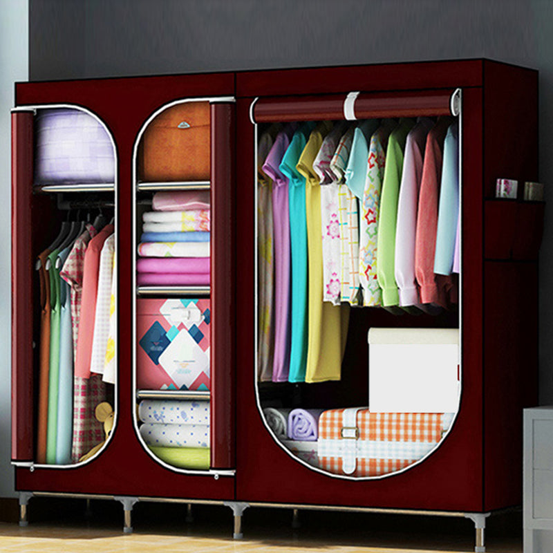 Armadio in metallo in stile contemporaneo armadio a 3 porte per casa