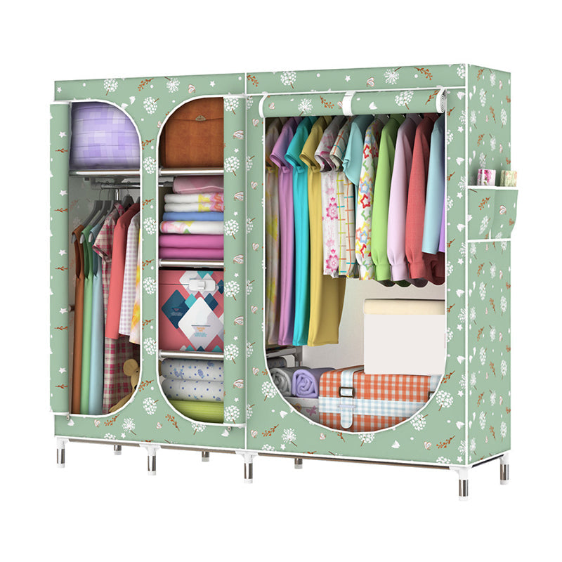 Armadio in metallo in stile contemporaneo armadio a 3 porte per casa