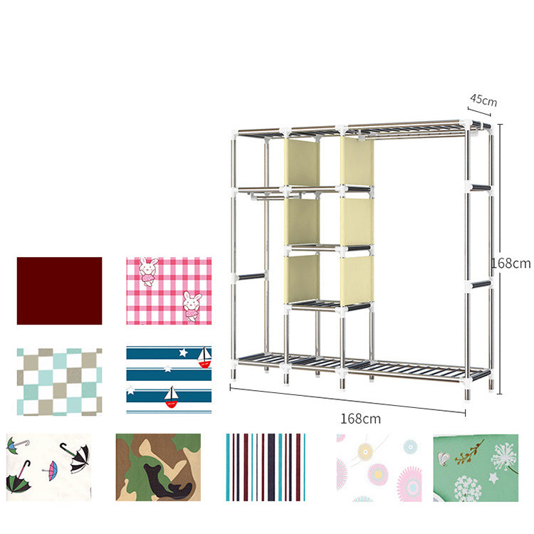 Armadio in metallo in stile contemporaneo armadio a 3 porte per casa