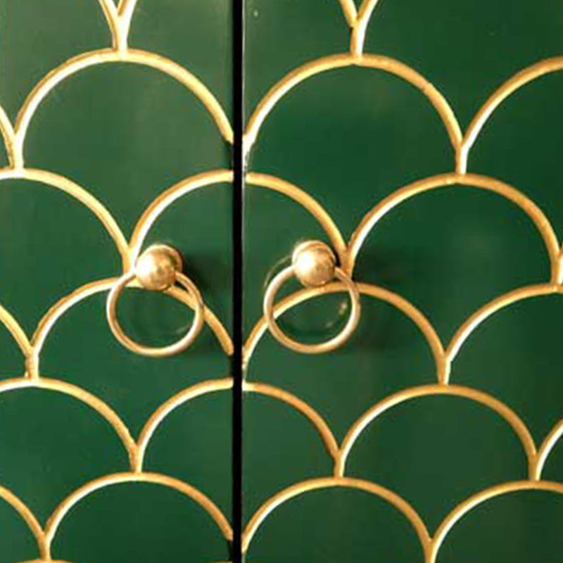 Modern Style Buffet Table Solid Wood Side Board with Cabinets Clearhalo 'buffet_sideboard' 'Buffets & Sideboards' 'furn' 'furn_buffet_sideboard' 'Furniture' 'Kitchen & Dining Furniture' 6529981