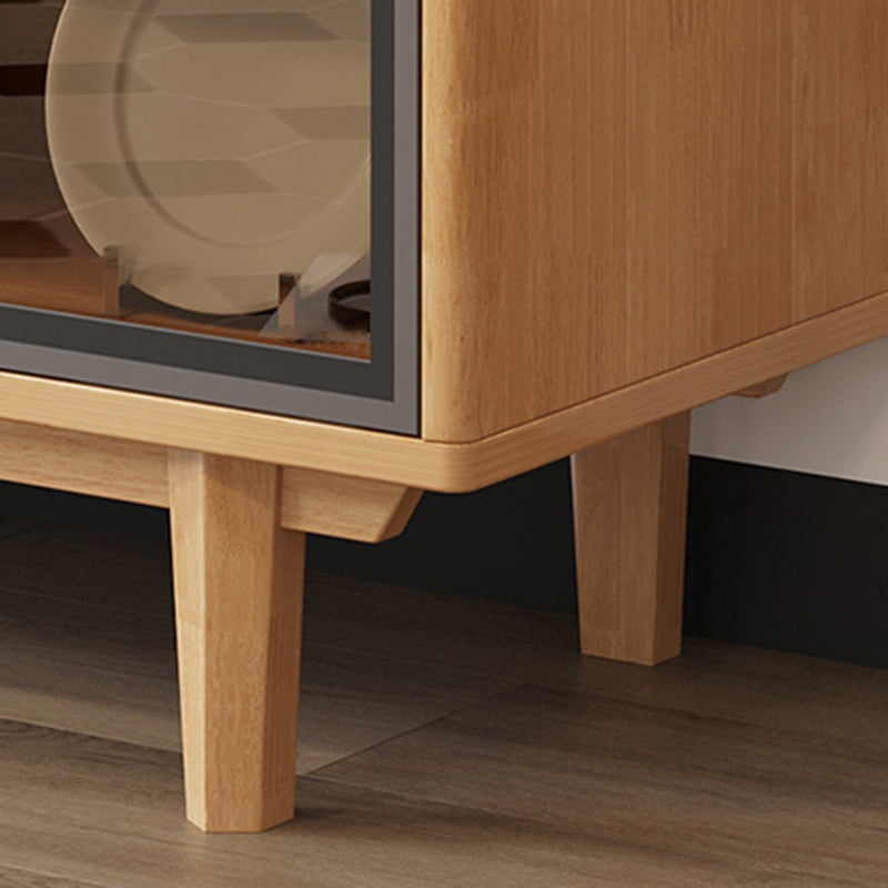 Tavolo da buffet in stile moderno tavolo in legno massiccio con armadi e cassetti