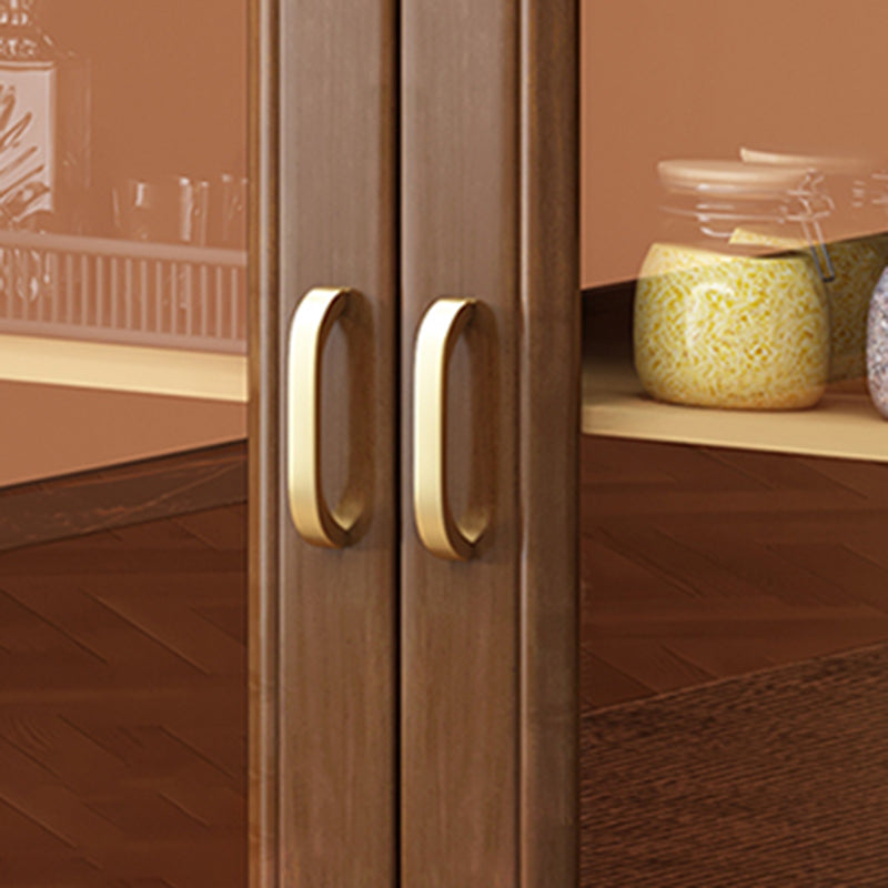 Tavolo da buffet in stile moderno tavolo in legno massiccio con armadio e cassetti