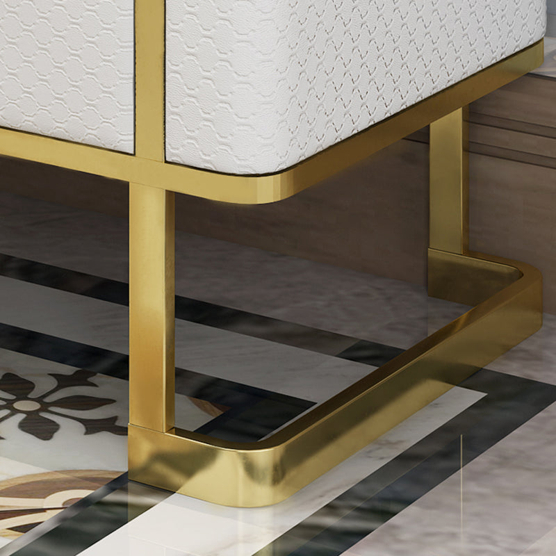 Tavolo da tavolo a buffet in marmo Scheda in stile glam con armadi e cassetti