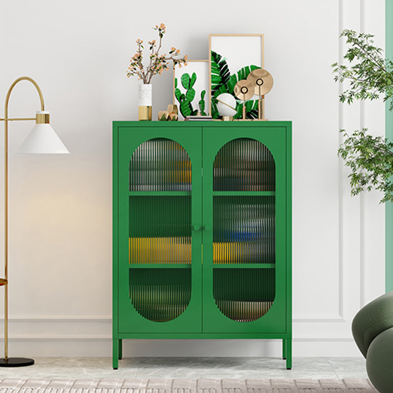 Selteboard a buffet in metallo a buffet in stile glam con armadi