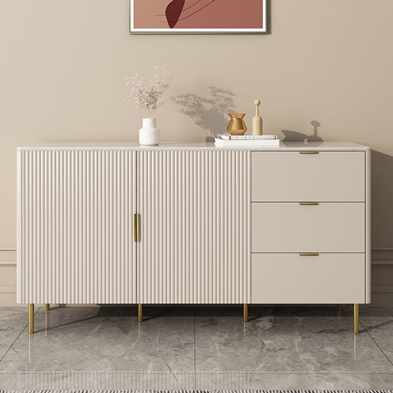 Stone tavolo a buffet glam sideboard a buffet con armadi e cassetti