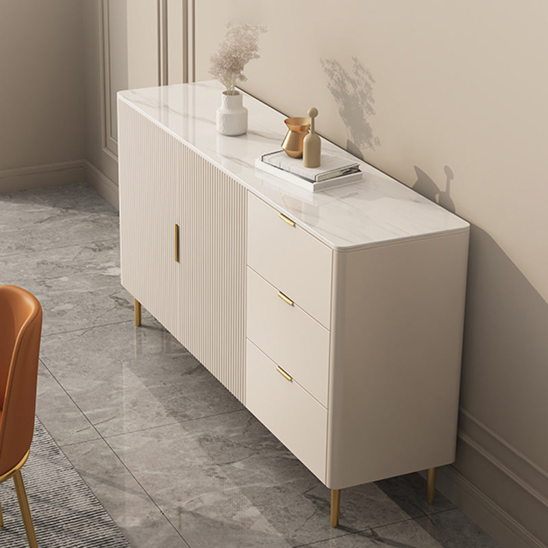 Stone tavolo a buffet glam sideboard a buffet con armadi e cassetti