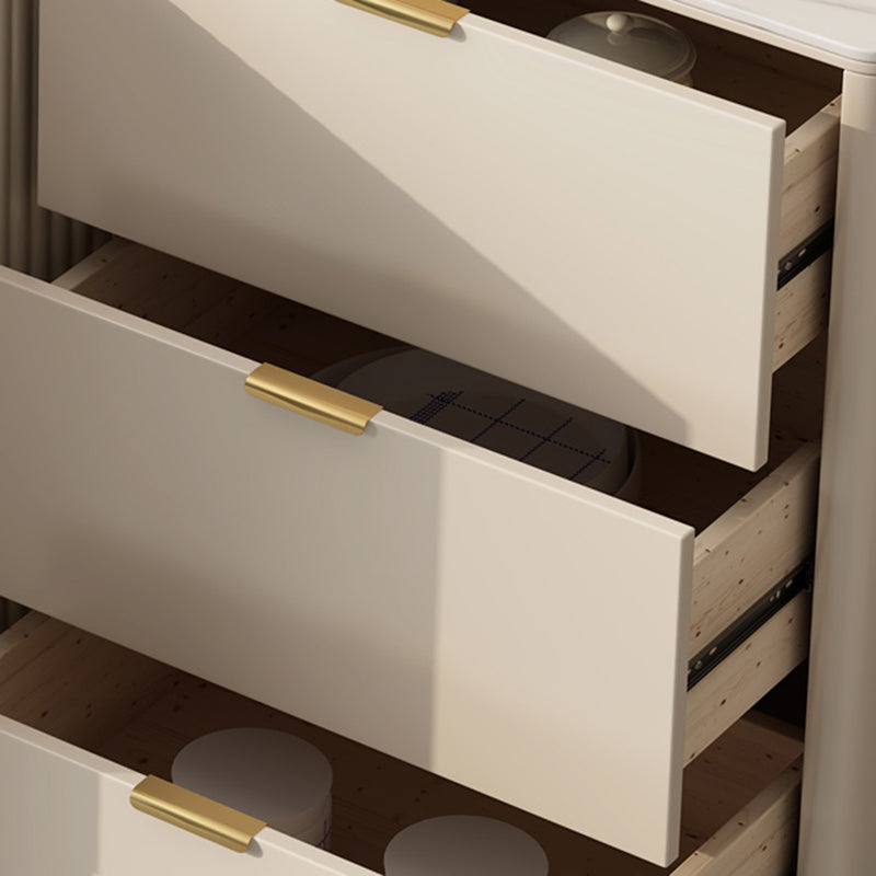 Stone tavolo a buffet glam sideboard a buffet con armadi e cassetti